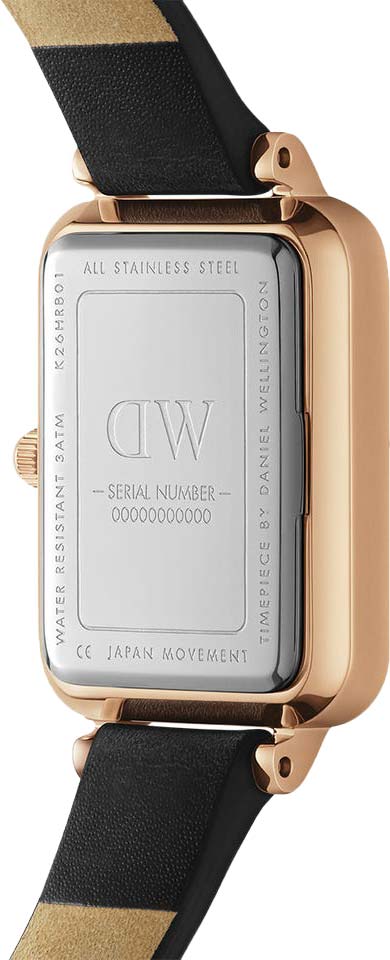 Daniel Wellington Daniel Wellington Quadro Pressed Sheffeld DW00100434, quadro швеция женские часы на браслете кожаный боковой вид