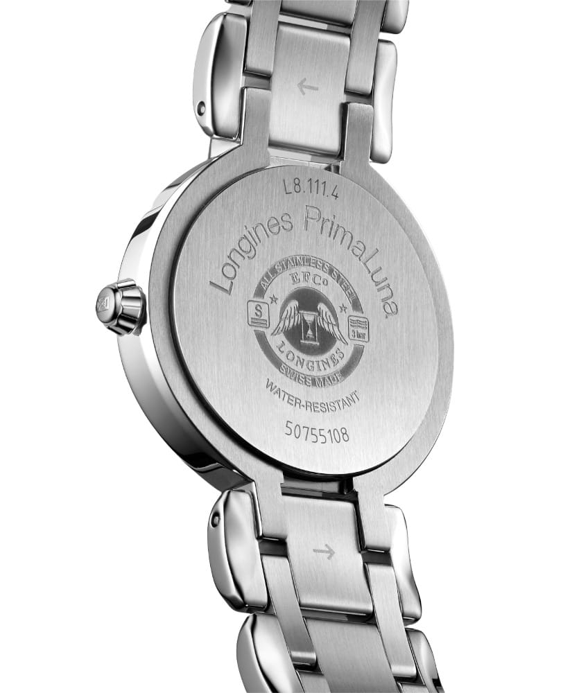 Longines Longines PrimaLuna L8.111.4.87.6 , наручные женские часы фото под углом