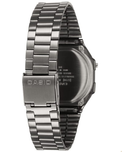 Оригинальные часы Casio Casio Collection A168WGG-1BDF (A168WGG-1B) кварцевые калибр механизма  общий вид