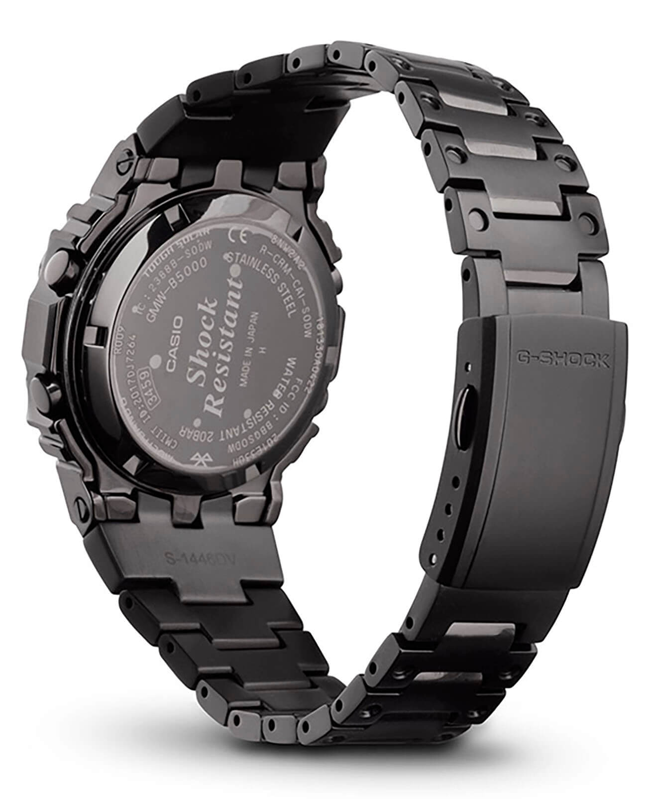Casio Casio G-Shock GMW-B5000GDLTD-1 электронные мужские часы часы крупный план черный циферблата