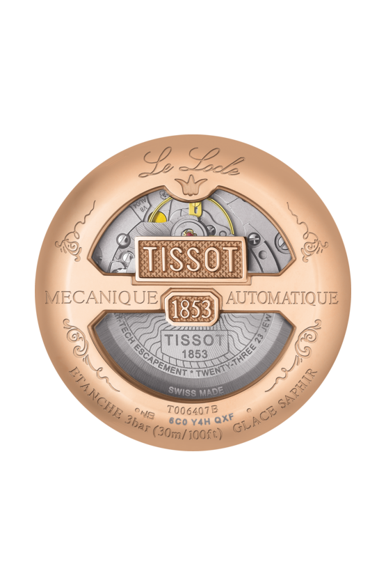 Tissot Tissot Le Locle Powermatic 80 Lady T006.407.36.126.00 женские часы перламутровый циферблат на запястье