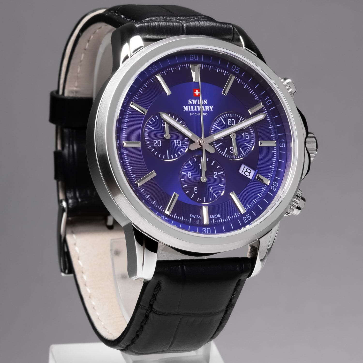 Swiss Military by Chrono Swiss Military by Chrono SM34052.11 , наручные мужские часы фото под углом