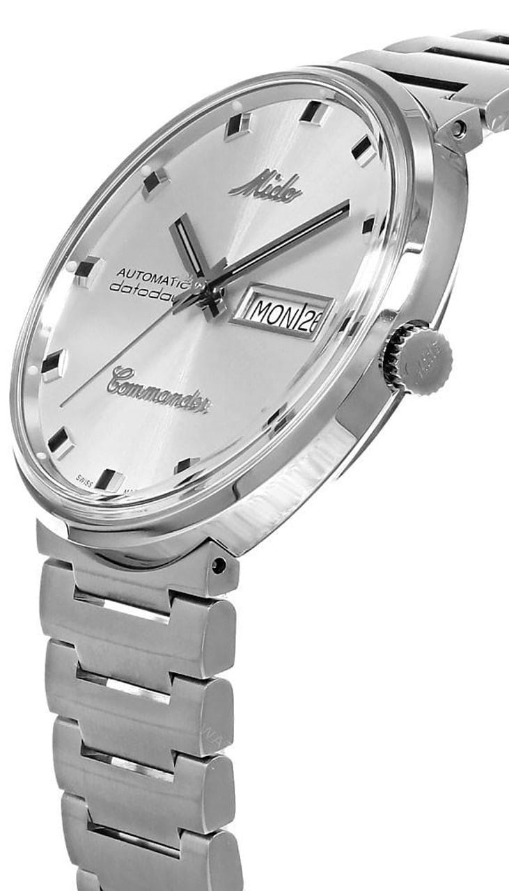 Mido Mido Commander 1959 M8429.4.21.23 , наручные мужские часы фото под углом