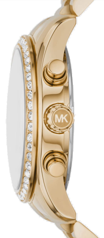 Michael Kors Michael Kors Lexington MK7276,  сша женские часы на браслете нержавеющая сталь с ip-покрытием боковой вид