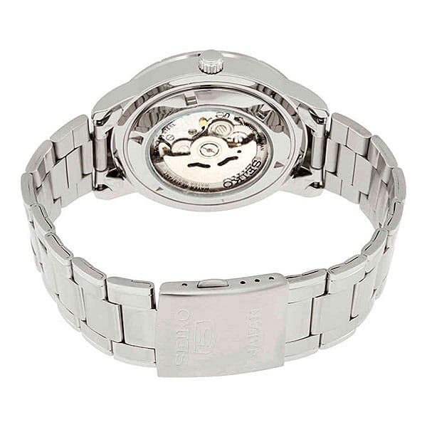 Seiko Seiko 5 Regular SNKN55J1, 5 regular япония мужские часы на браслете нержавеющая сталь боковой вид