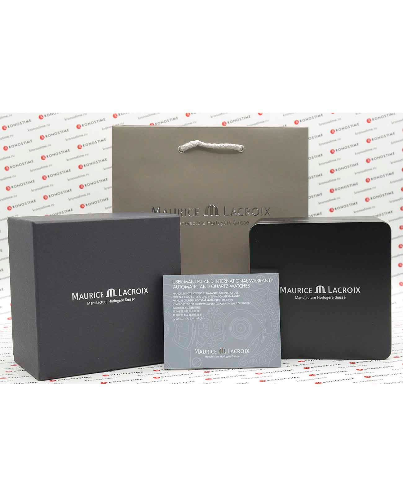 Maurice Lacroix Maurice Lacroix Aikon Chronograph AI1018-SS002-131-1  — детали корпуса и нержавеющая сталь