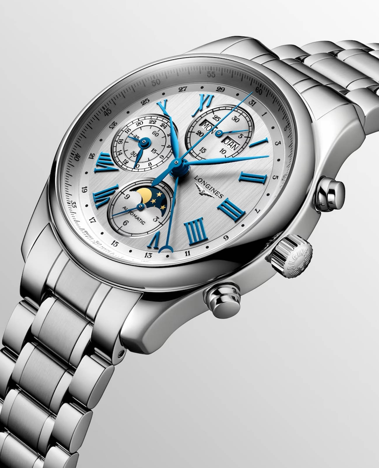 Longines Longines Master Collection L2.773.4.71.6  - задняя крышка металл сталь корпуса, швейцария часы