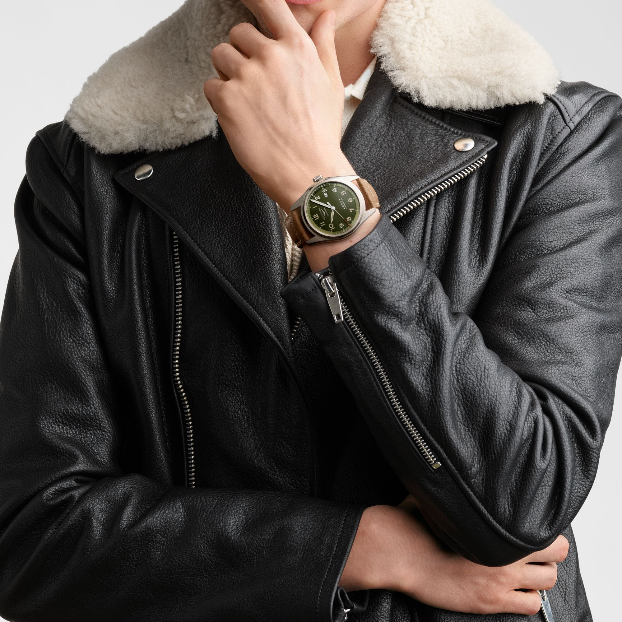 Оригинальные часы Longines Longines Spirit L3.811.4.03.2 механические калибр механизма l888.4 общий вид