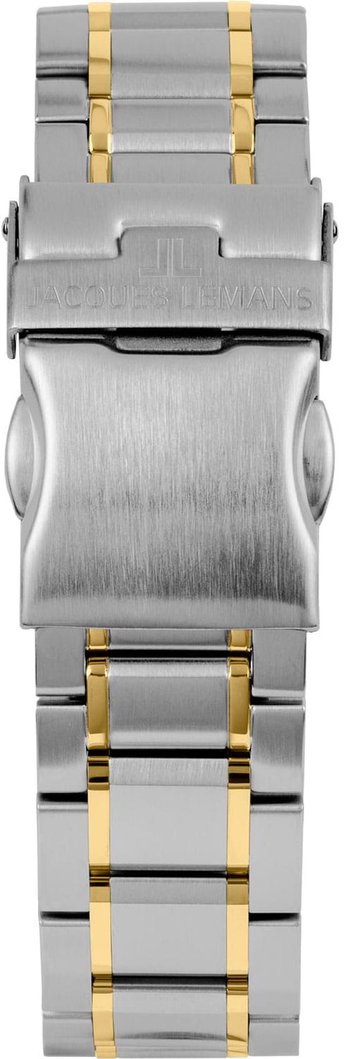 Jacques Lemans Jacques Lemans Liverpool 1-2141i мужские часы черный циферблат на запястье