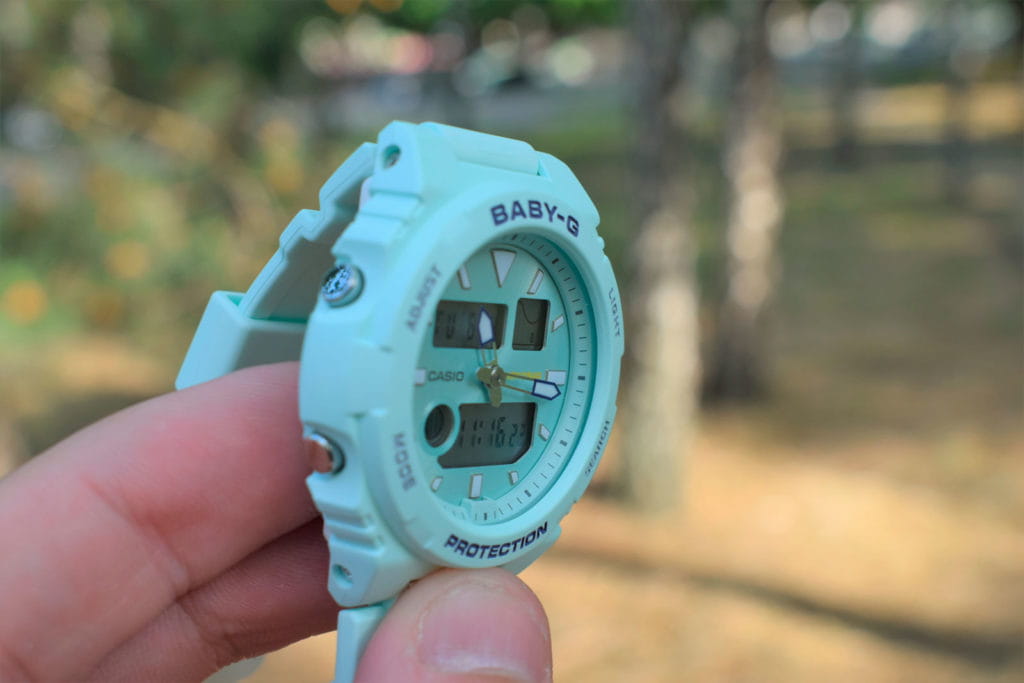 Casio Casio Baby-G G-Lide BAX-100-3A - наручные женские часы наручные часы в перспективе зеленый циферблат