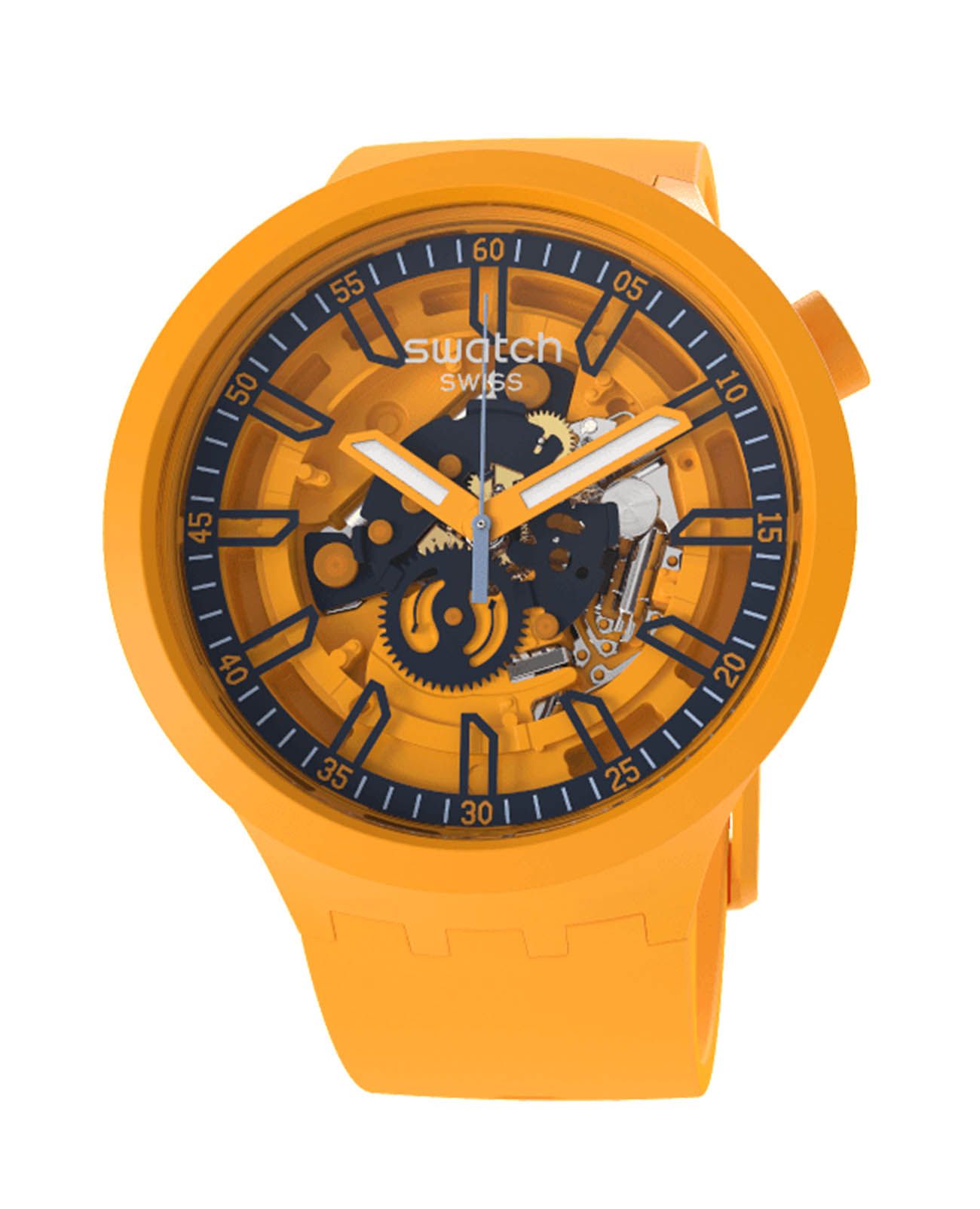 Swatch Swatch Big Bold Lacquered SB01O101 , наручные мужские часы фото под углом