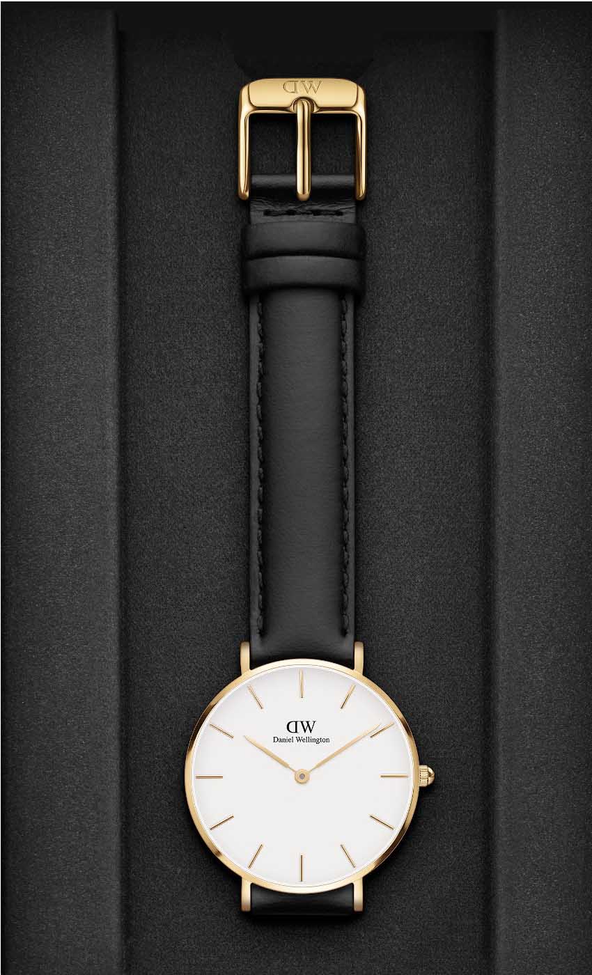 Daniel Wellington Daniel Wellington Petite Sheffield DW00100549 женские часы белый циферблат на запястье