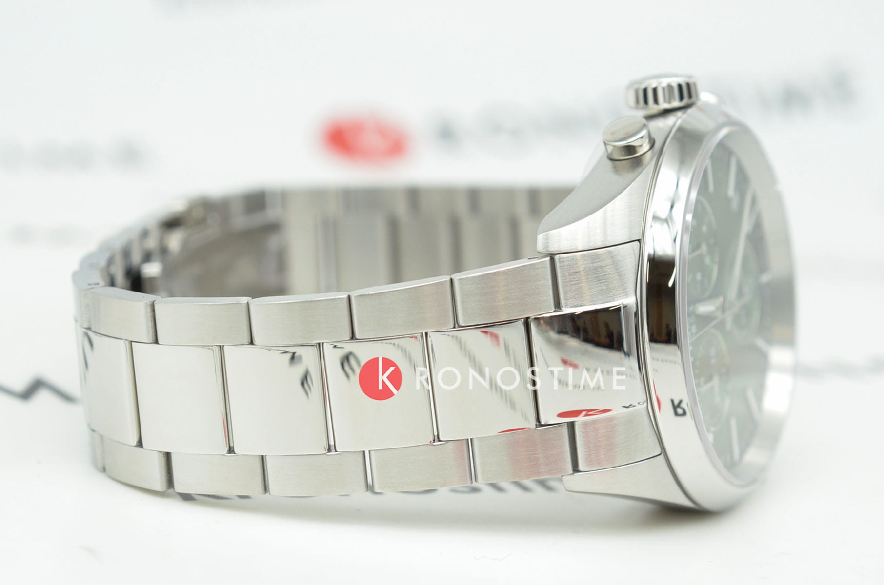 Tissot Tissot PR 100 Chronograph T150.417.11.091.00 мужские часы зеленый циферблат на запястье