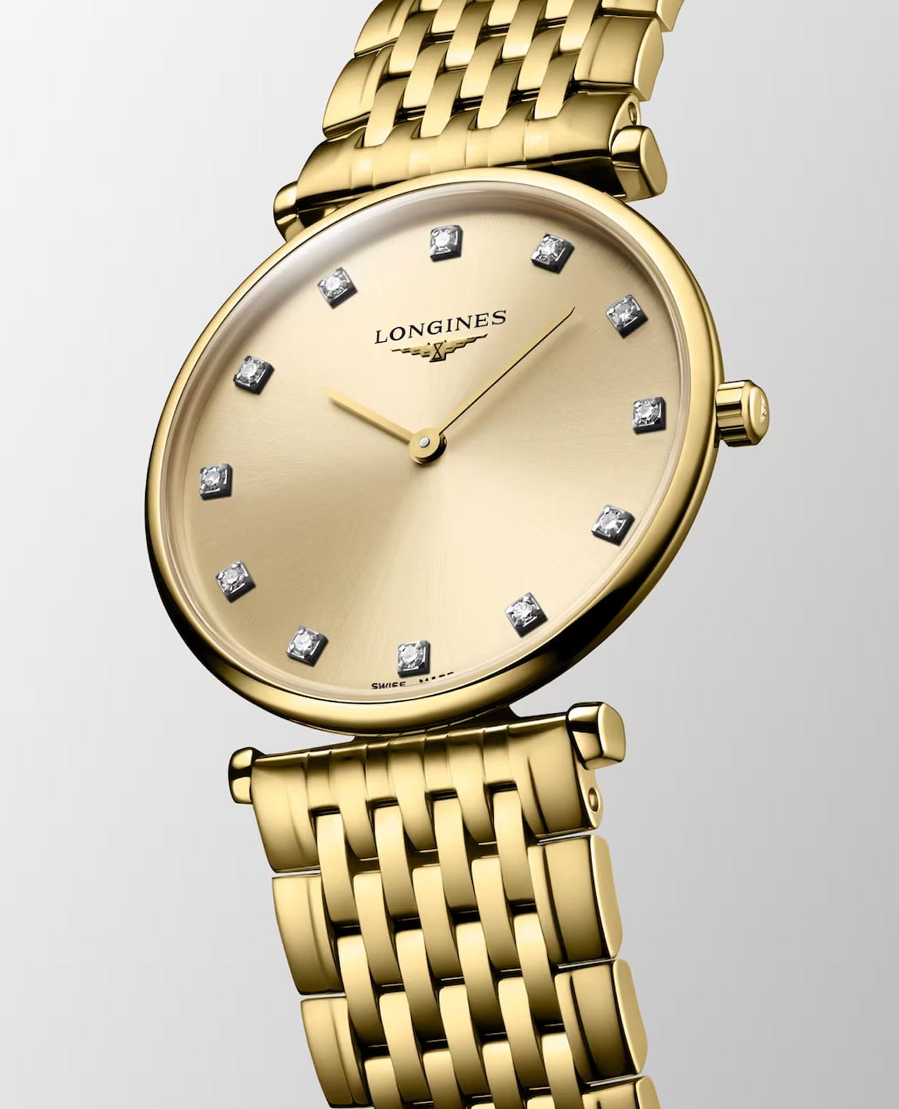 Longines Longines La Grande Classique L4.512.2.37.8, la grande classique швейцария женские часы на браслете сталь c pvd покрытием боковой вид