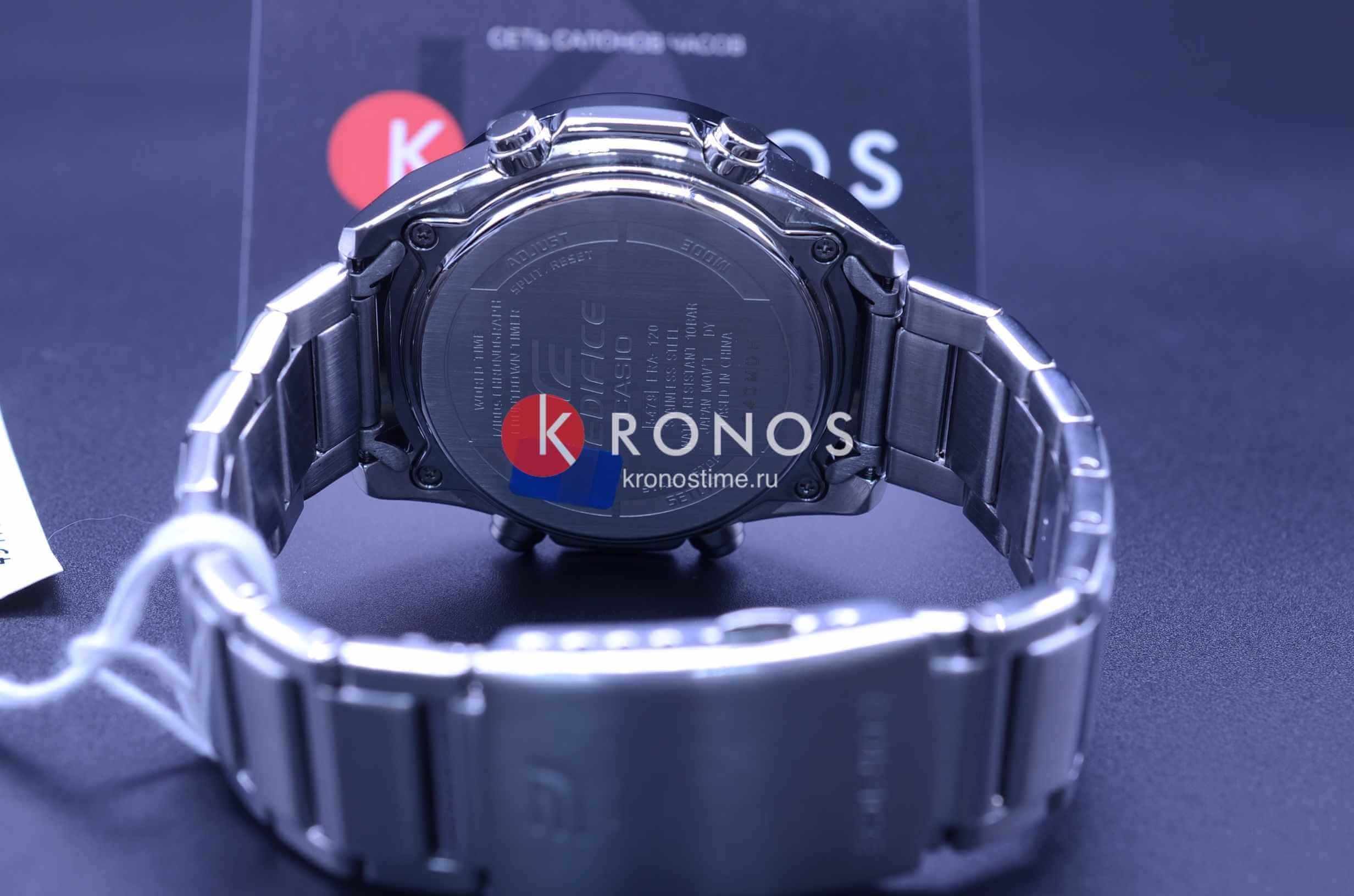 Casio Casio Edifice ERA-120DB-1A мужские часы черный циферблат на запястье