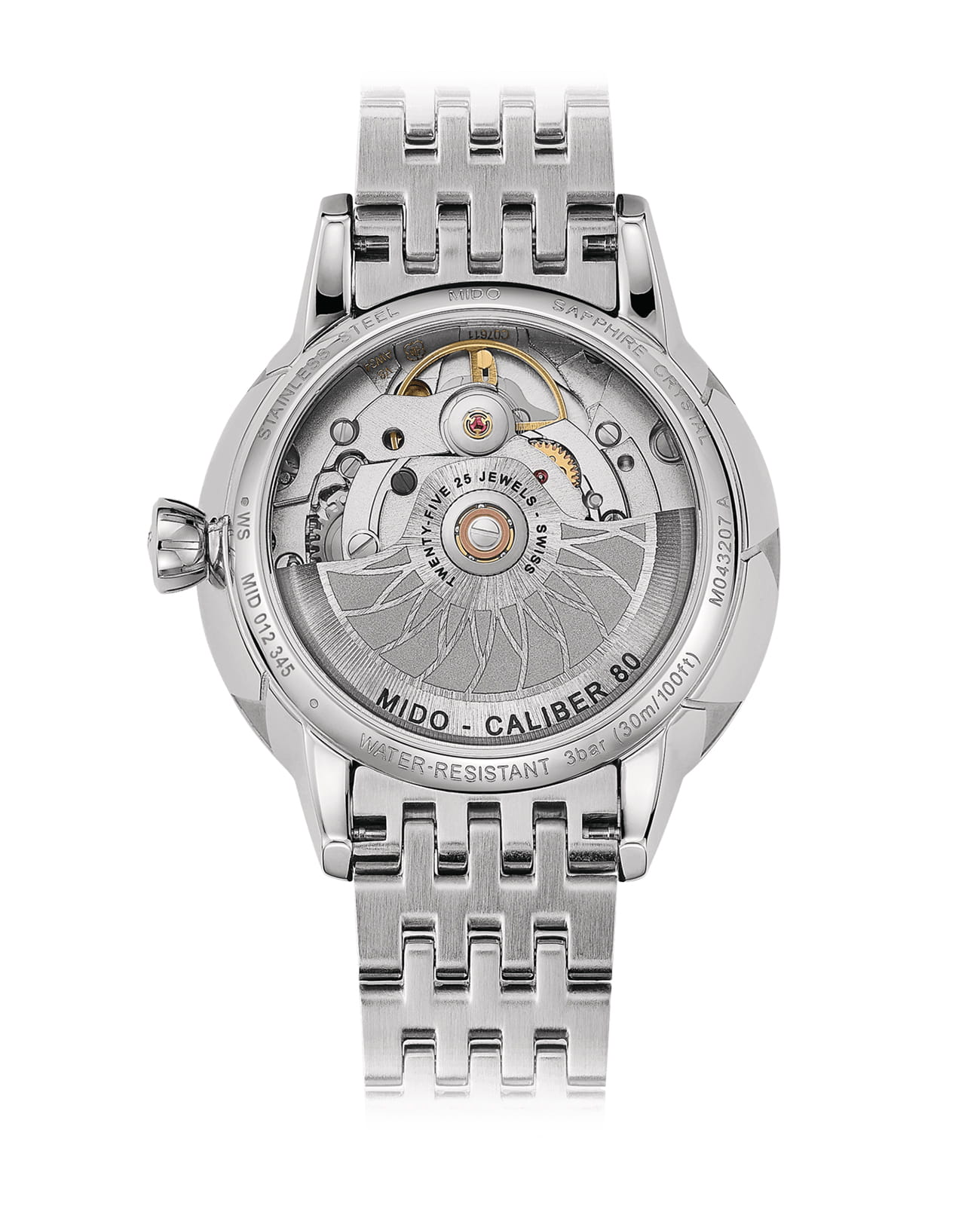 Mido Mido Rainflower M043.207.11.011.00 , наручные женские часы фото под углом