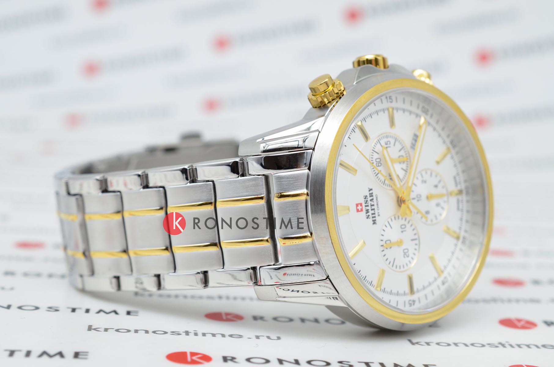 Swiss Military by Chrono Swiss Military by Chrono SM34052.05 мужские часы антрацитовый циферблат на запястье