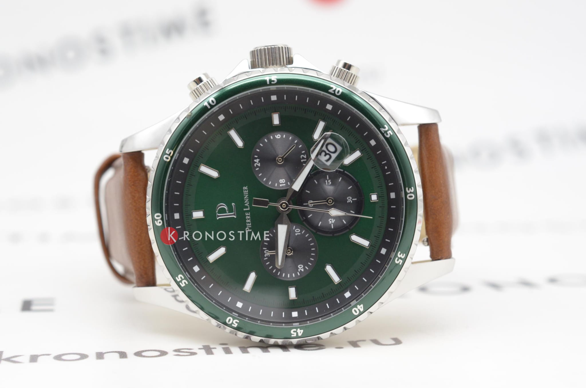 Оригинальные часы Pierre Lannier Pierre Lannier Cronos 227G164 кварцевые калибр механизма  общий вид