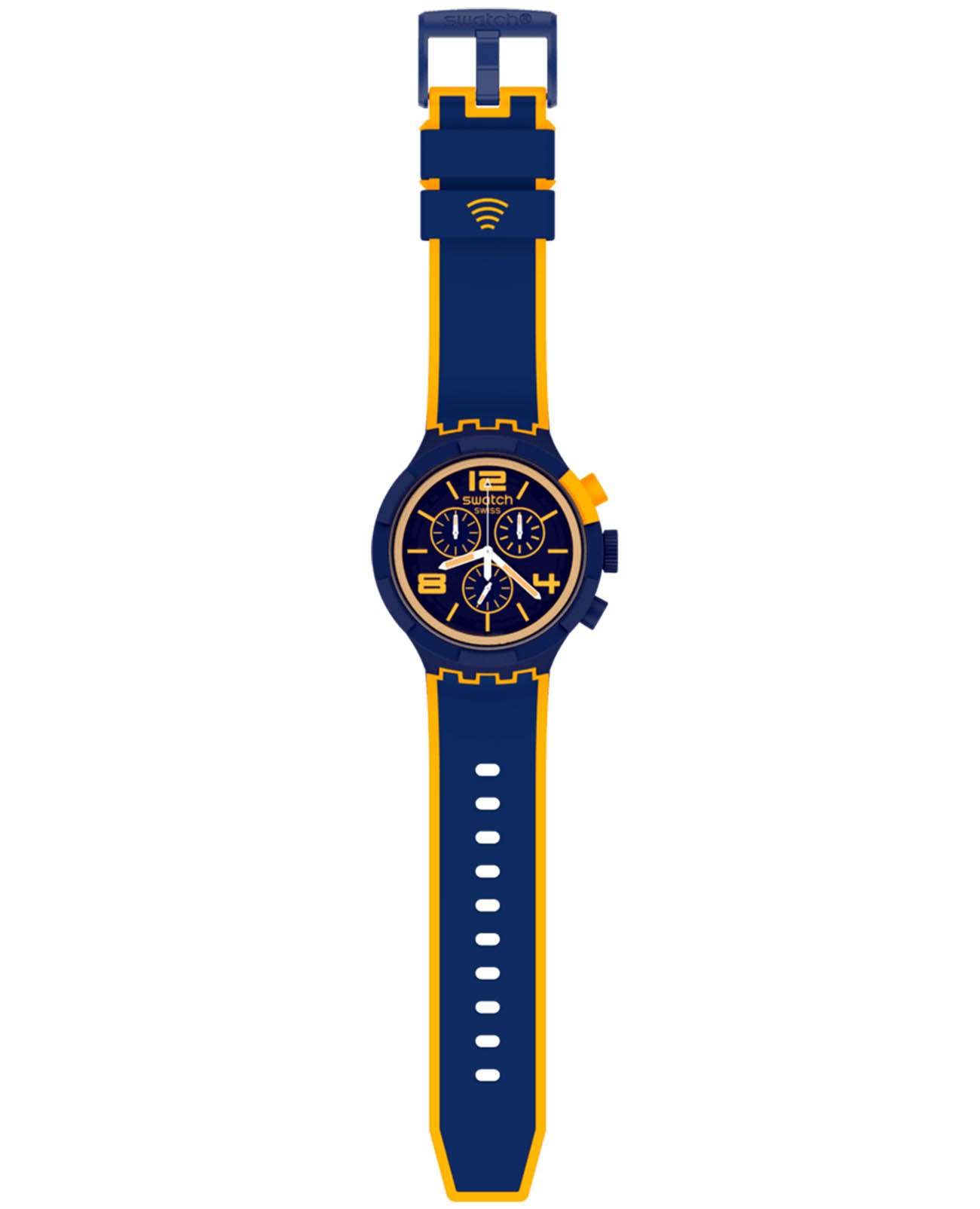 Swatch Swatch Big Bold Chrono Pay! SB02N100-5300 , наручные мужские часы фото под углом
