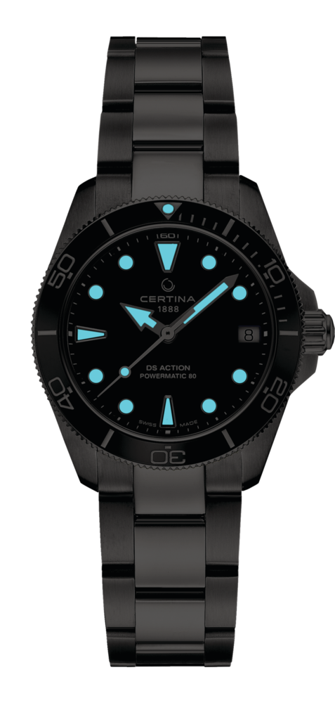 Certina Certina DS Action Lady C032.007.11.051.00 швейцария наручные женские часы заводная головка с логотипом Certina