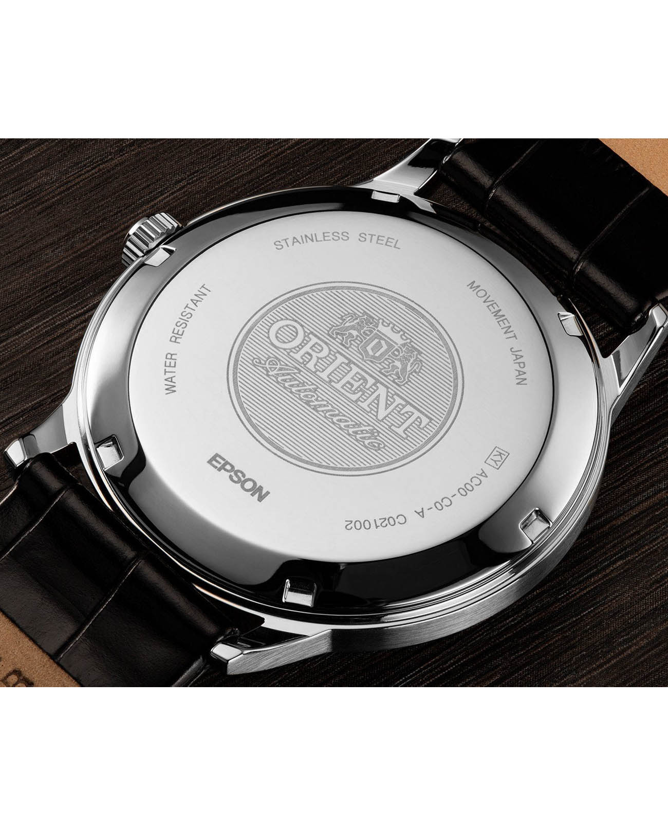 Orient Orient Automatic AC00004B  - задняя крышка металл сталь корпуса, япония часы
