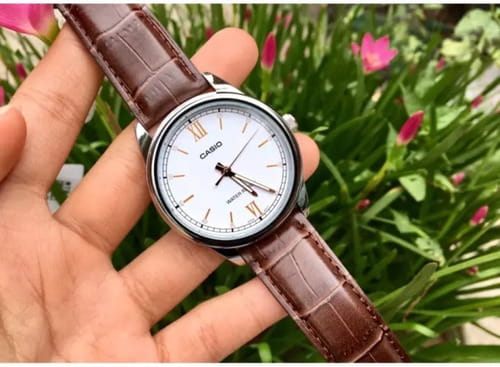 Casio Casio LTP-V005L-7B3 женские часы белый циферблат на запястье