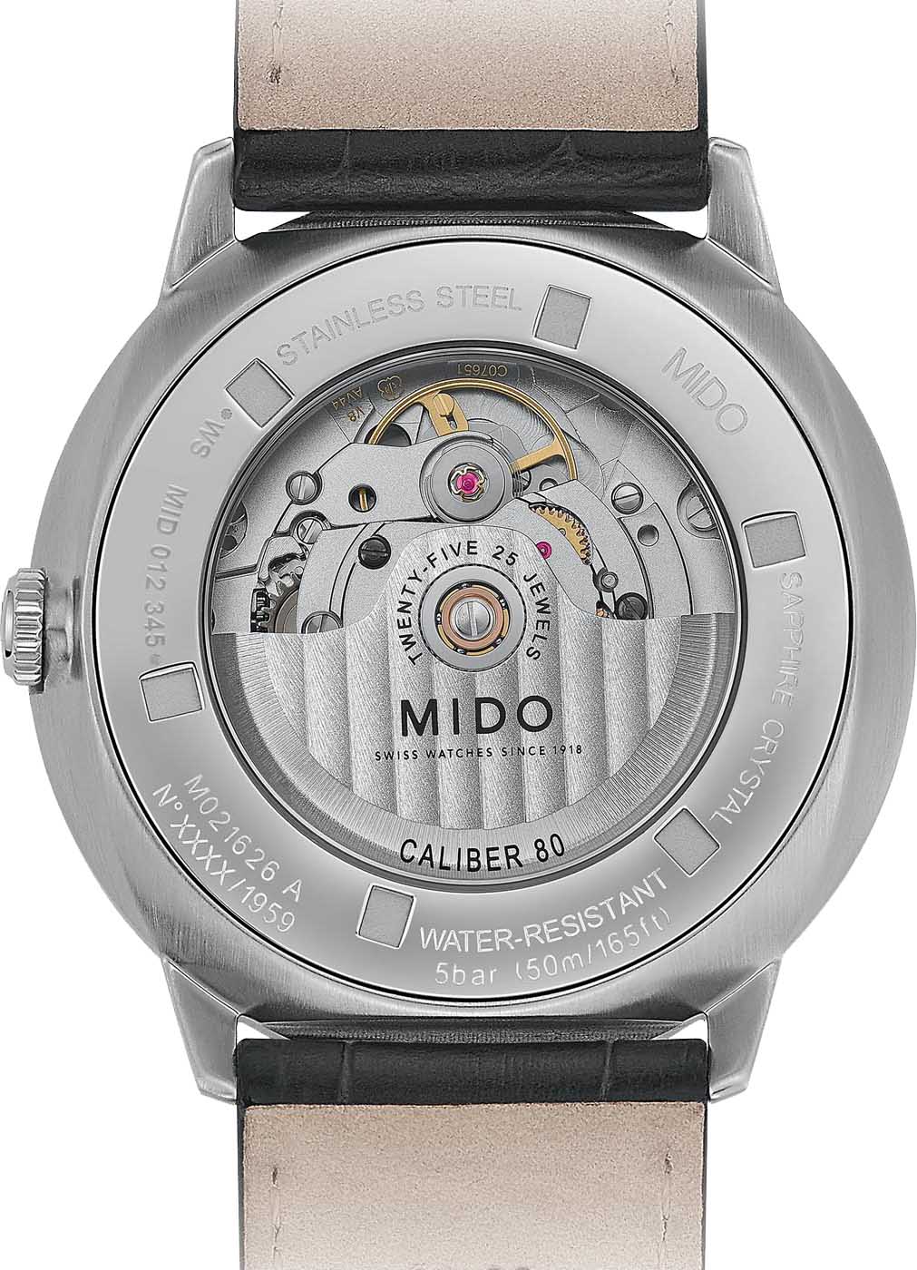 Mido Mido Commander Big Date 60th Anniversary Limited Edition M021.626.16.081.00 , наручные мужские часы фото под углом