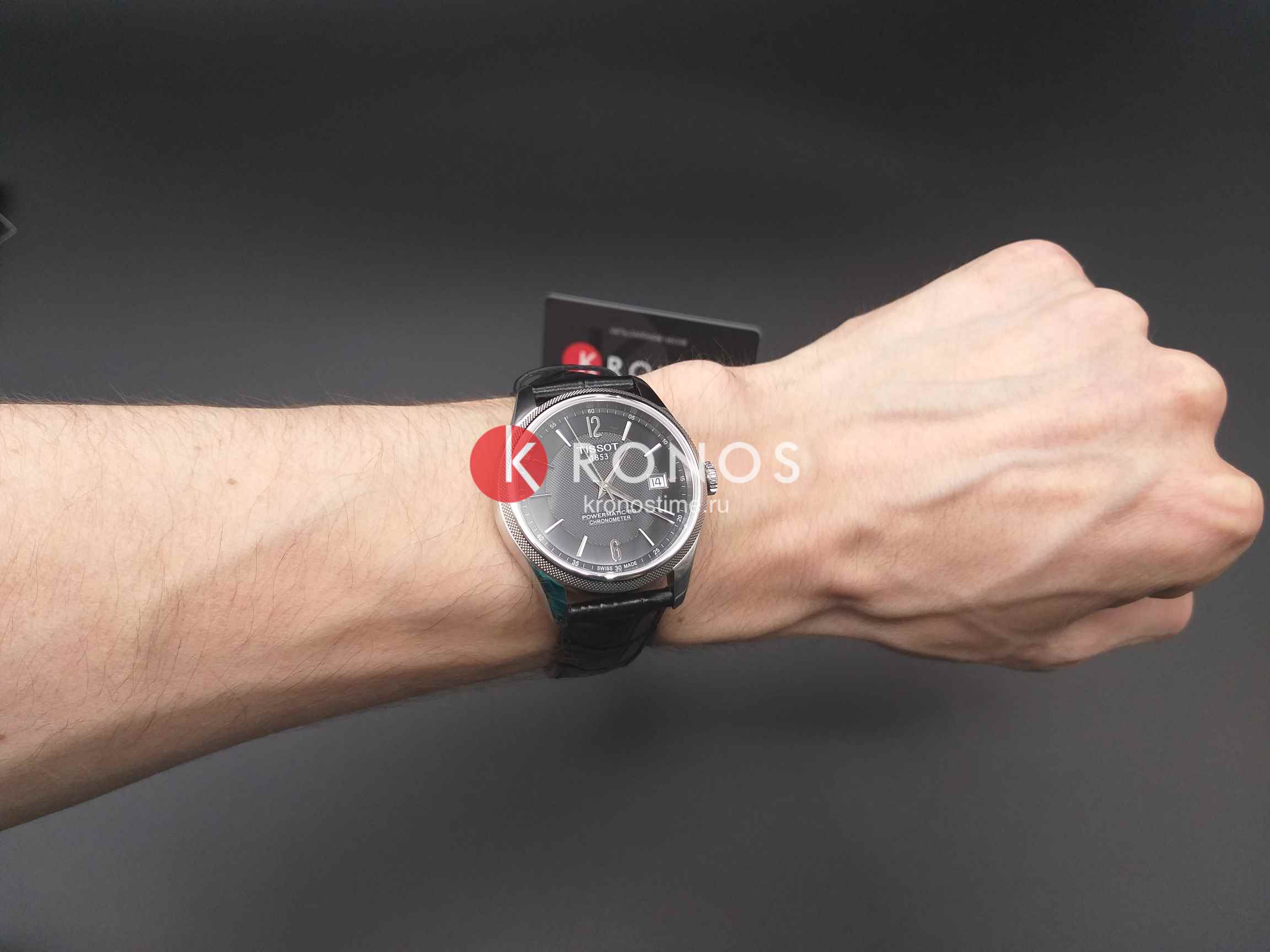 Tissot Tissot Ballade Powermatic 80 COSC T108.408.16.057.00 — полный набор фото мужские часы швейцария