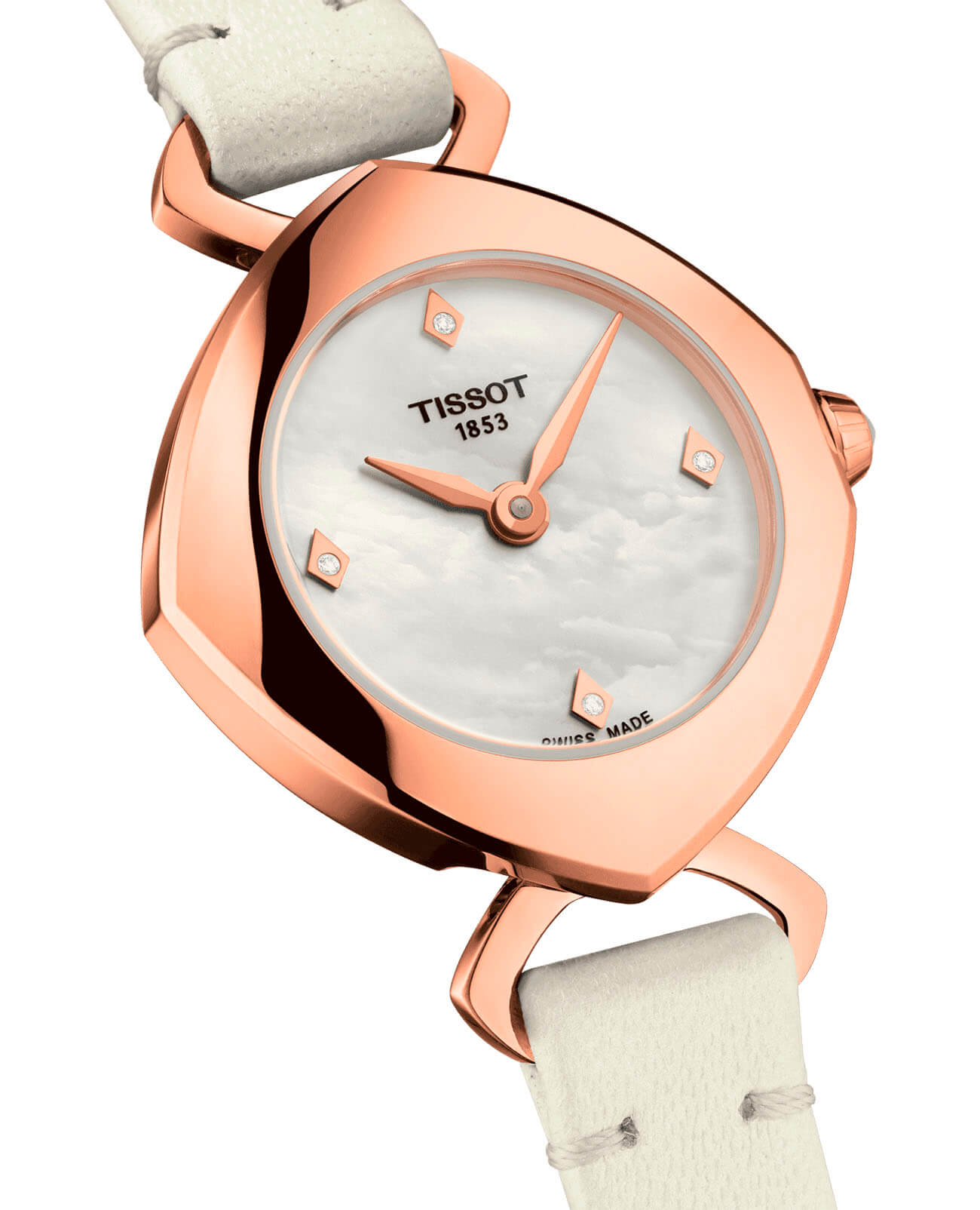 Tissot Tissot Femini-T T113.109.36.116.00 , наручные женские часы фото под углом