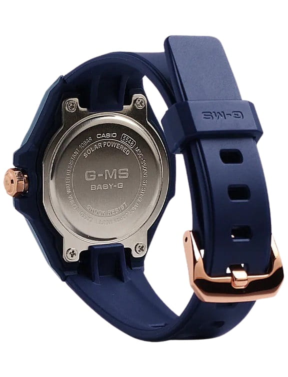 Casio Casio Baby-G MSG-S500G-2A2DR (MSG-S500G-2A2), baby-g япония женские часы на браслете силикон боковой вид