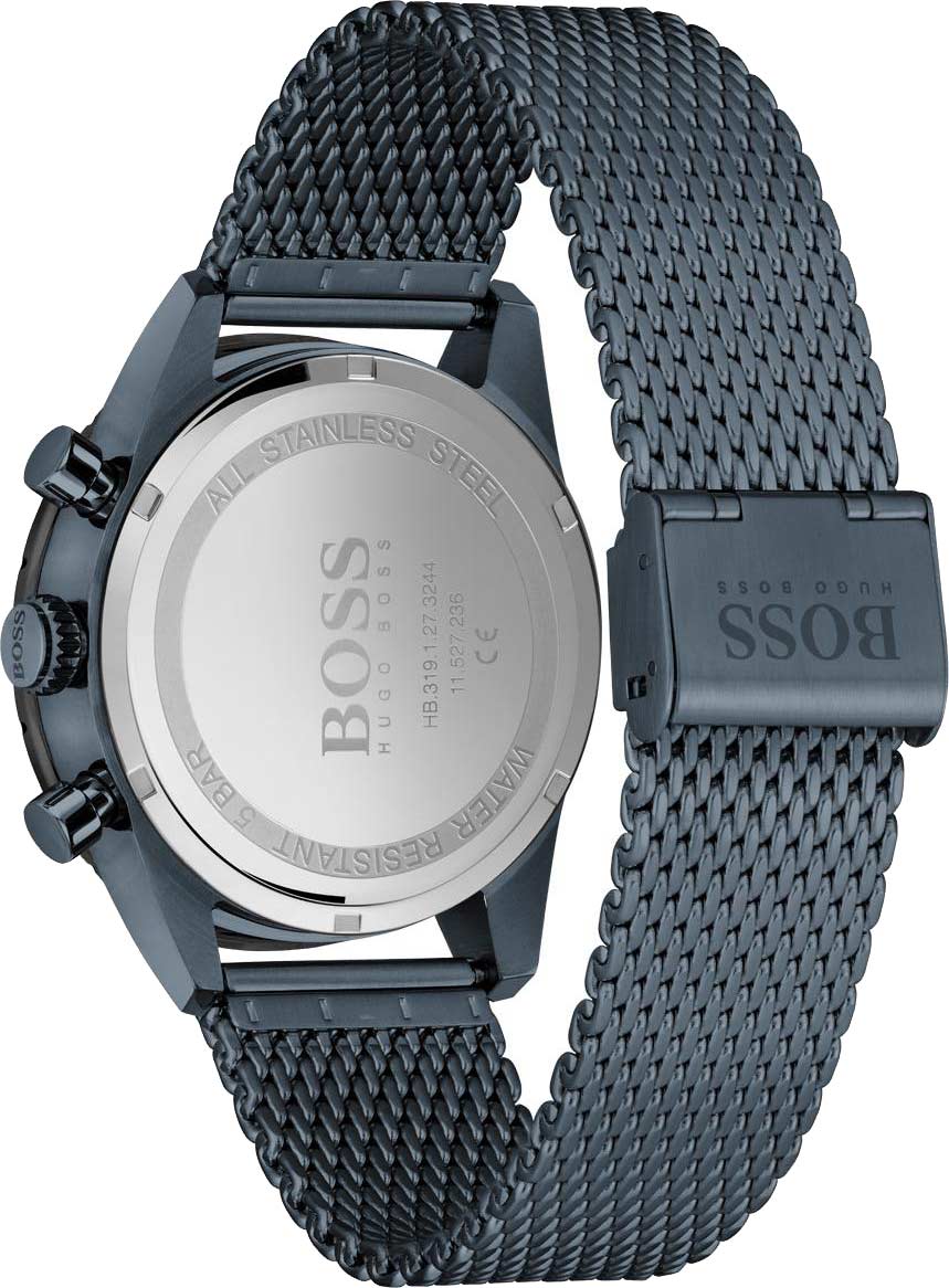 Hugo Boss Associate HB 1513887,  германия мужские часы на браслете сталь с ip покрытием боковой вид