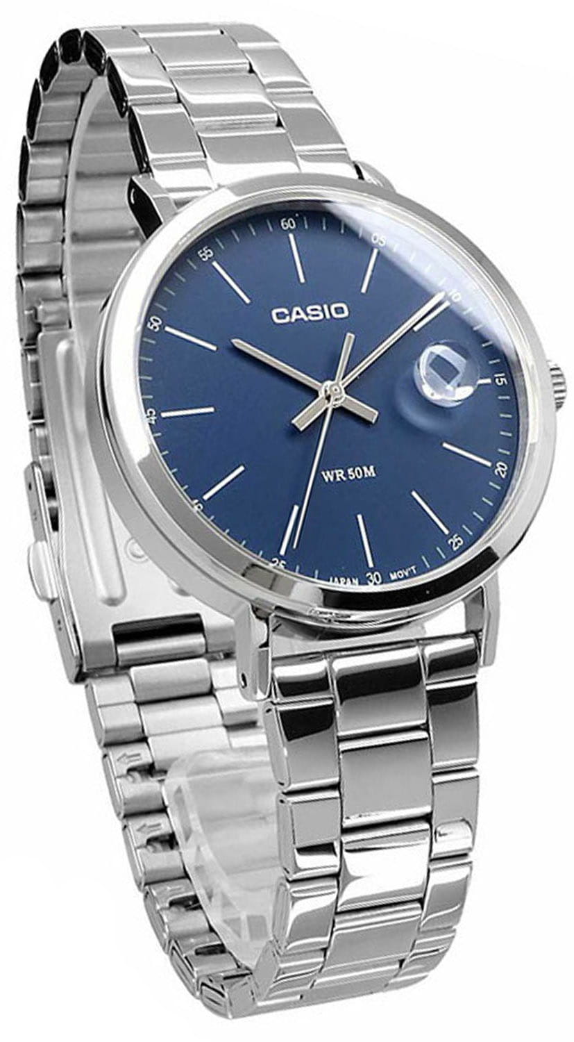 Оригинальные часы Casio Casio Collection MTP-E175D-2E кварцевые калибр механизма  общий вид