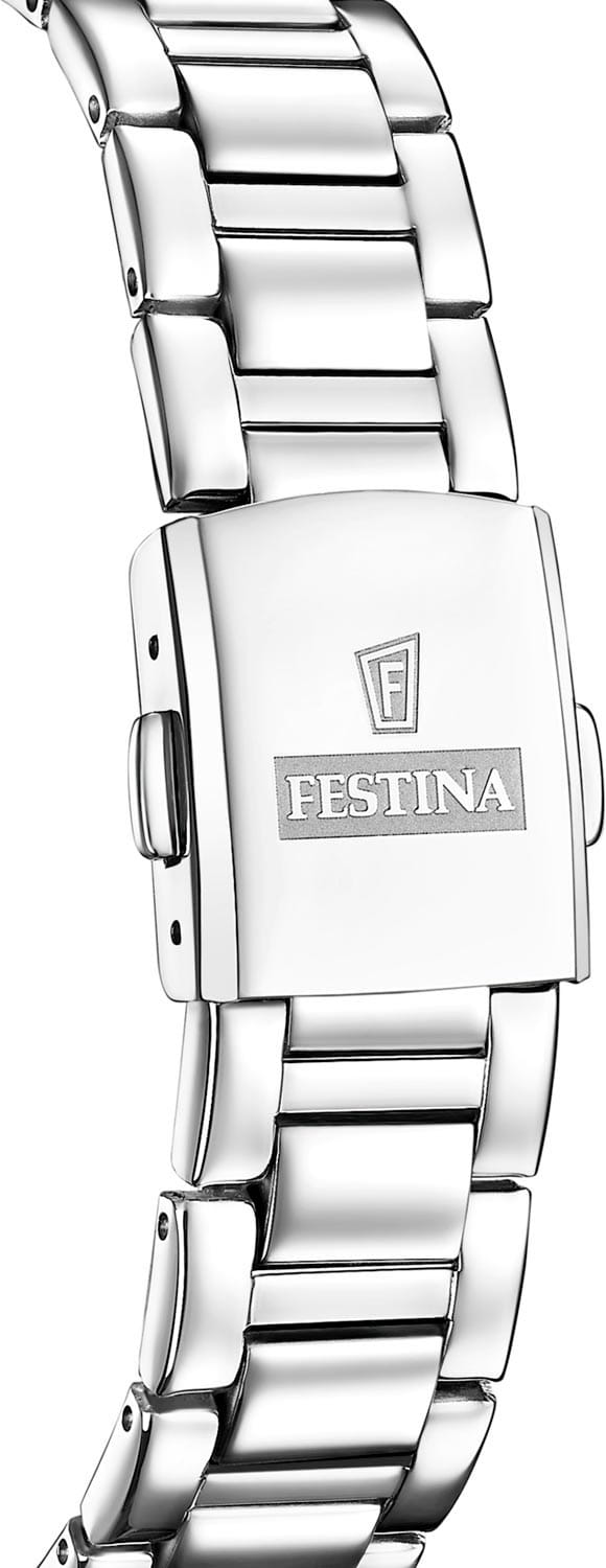Festina Festina Solar F20658/1 женские часы перламутровый циферблат на запястье