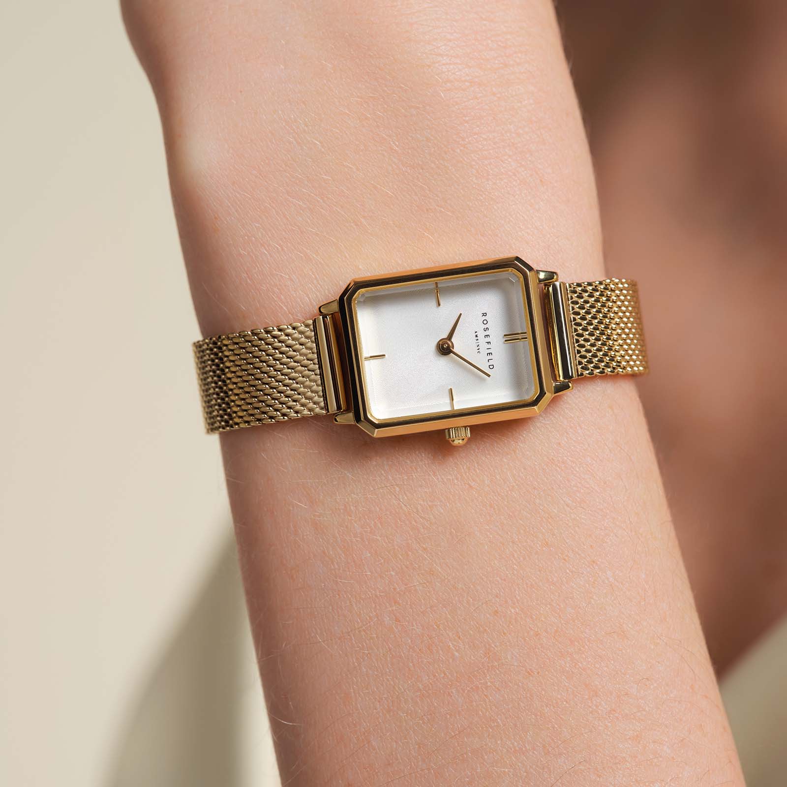 Rosefield Rosefield The Octagon OWGMG-O73 , наручные женские часы фото под углом
