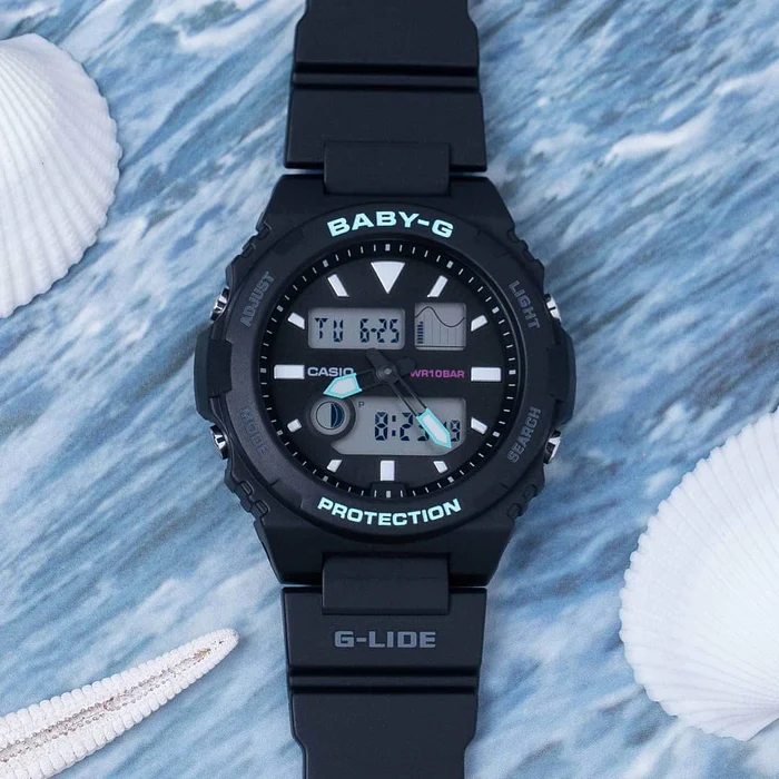 Casio Casio Baby-G BAX-100-1A кварцевые часы с аксессуарами женские часы модель BAX-100-1A