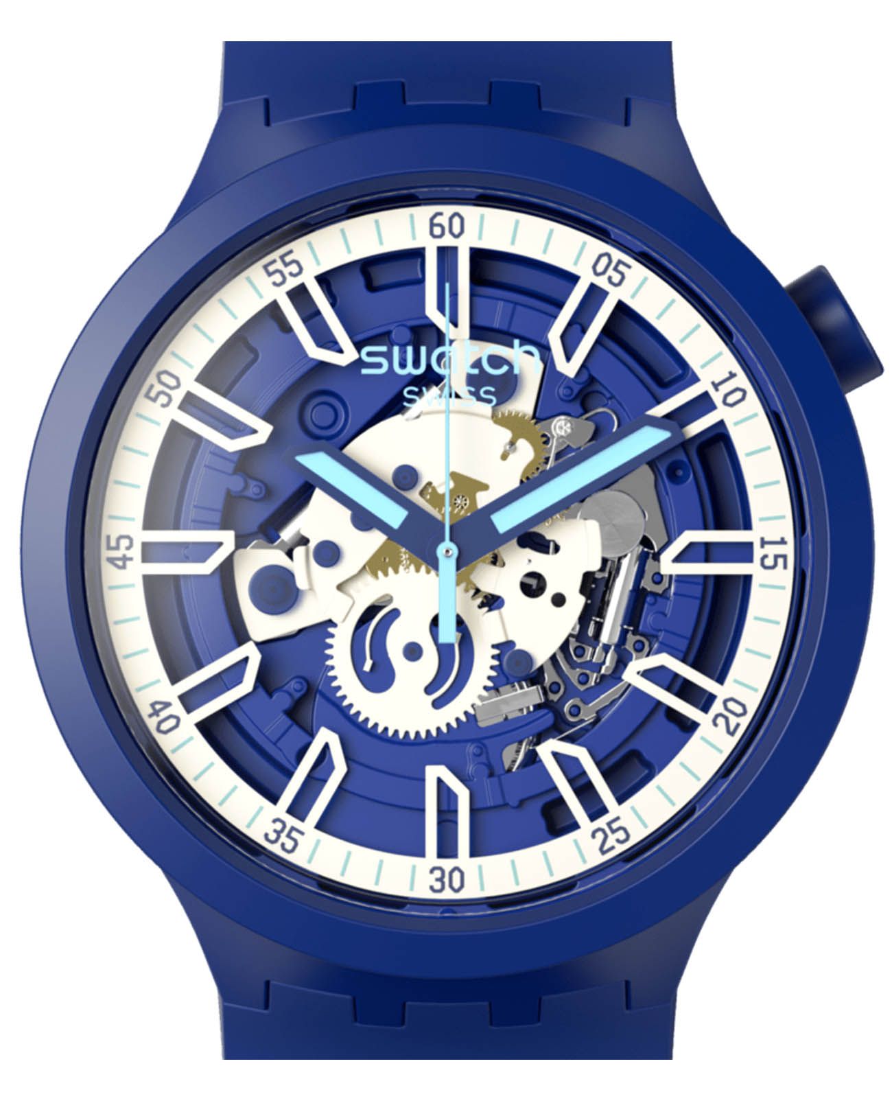 Swatch Swatch Big Bold Lacquered SB01N102  - задняя крышка пластик корпуса, швейцария часы