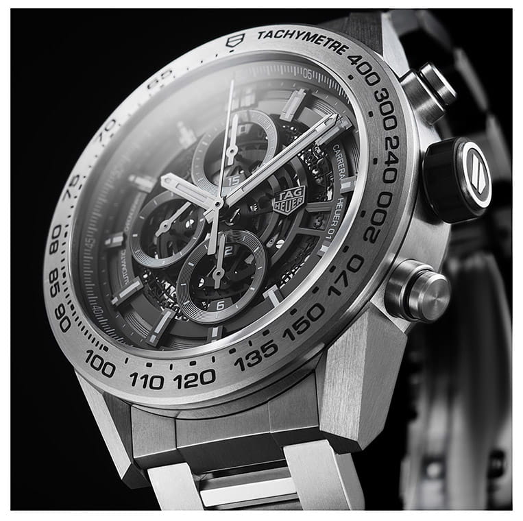 TAG Heuer TAG Heuer Carrera CAR2A8A.BF0707 , наручные мужские часы фото под углом