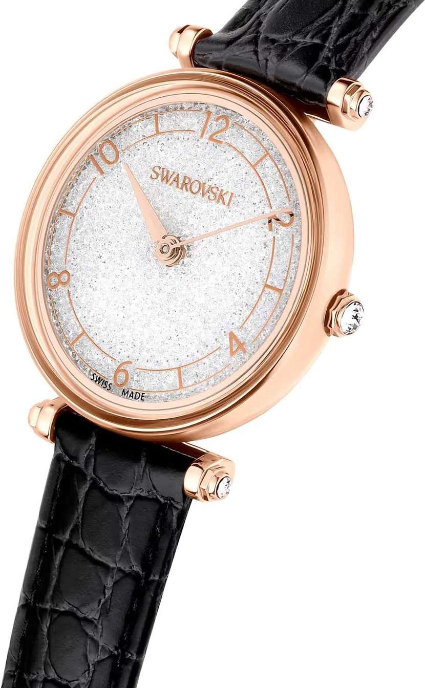 Оригинальные часы Swarovski Swarovski Crystalline Wonder 5653359 кварцевые калибр механизма  общий вид