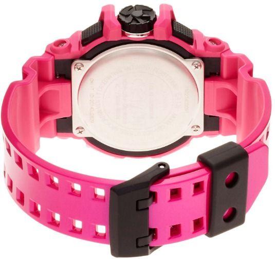 Casio Casio G-Shock GBA-400-4C, g-shock япония мужские часы на браслете пластик боковой вид