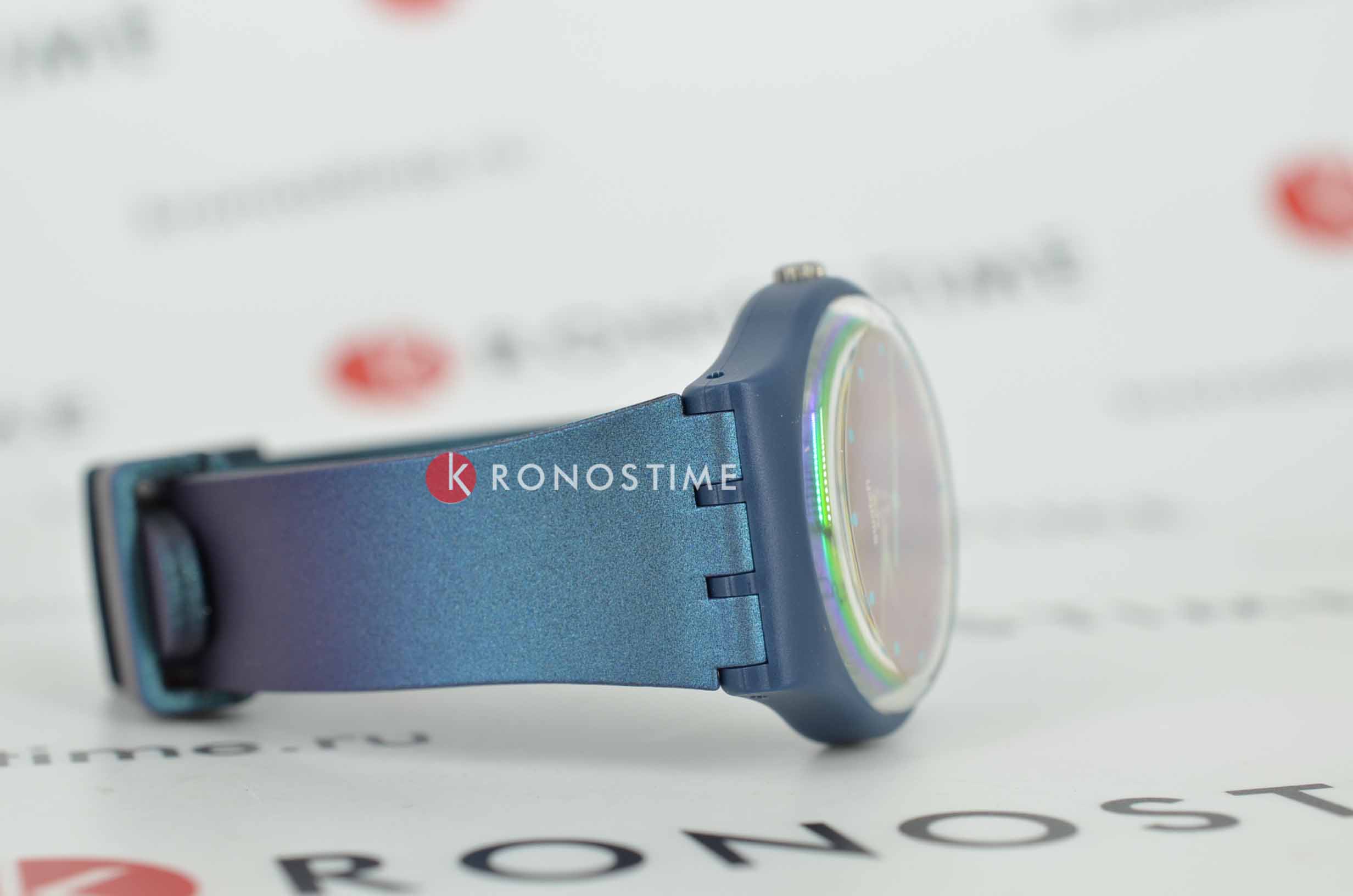 Оригинальные часы Swatch Swatch Gent Biosourced Standard SO28N117 кварцевые калибр механизма  общий вид