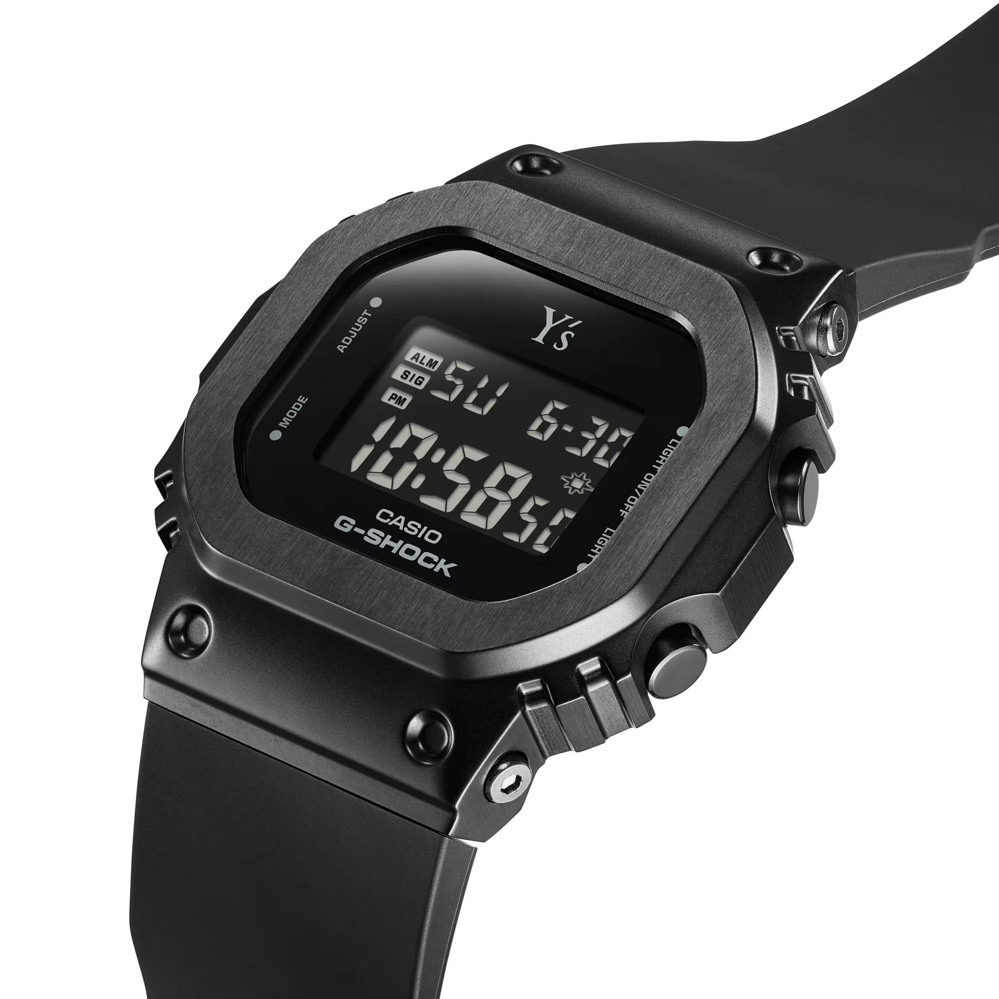 Casio Casio G-Shock GM-S5600YS-1DR (GM-S5600YS-1) GM, наручные мужские часы фото под углом