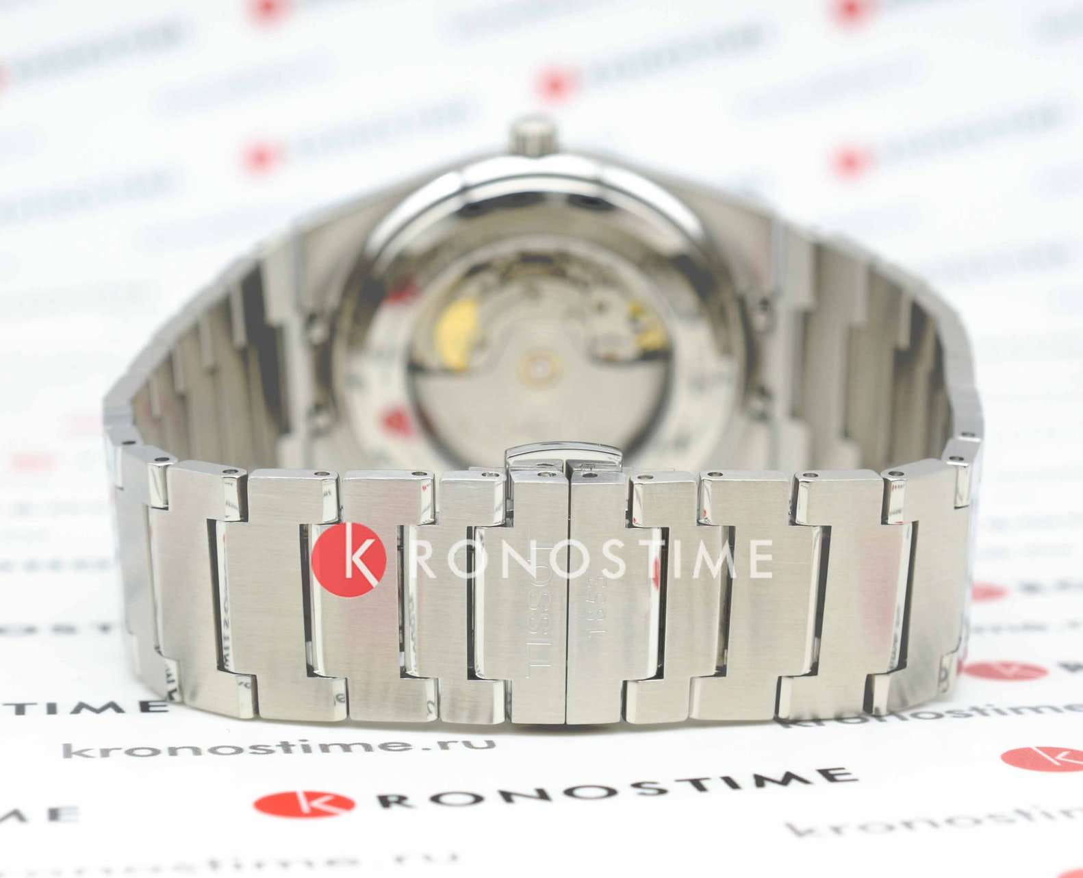 Tissot Tissot PRX Powermatic 80 40 ММ T137.407.11.091.01 мужские часы бирюзовый циферблат на запястье