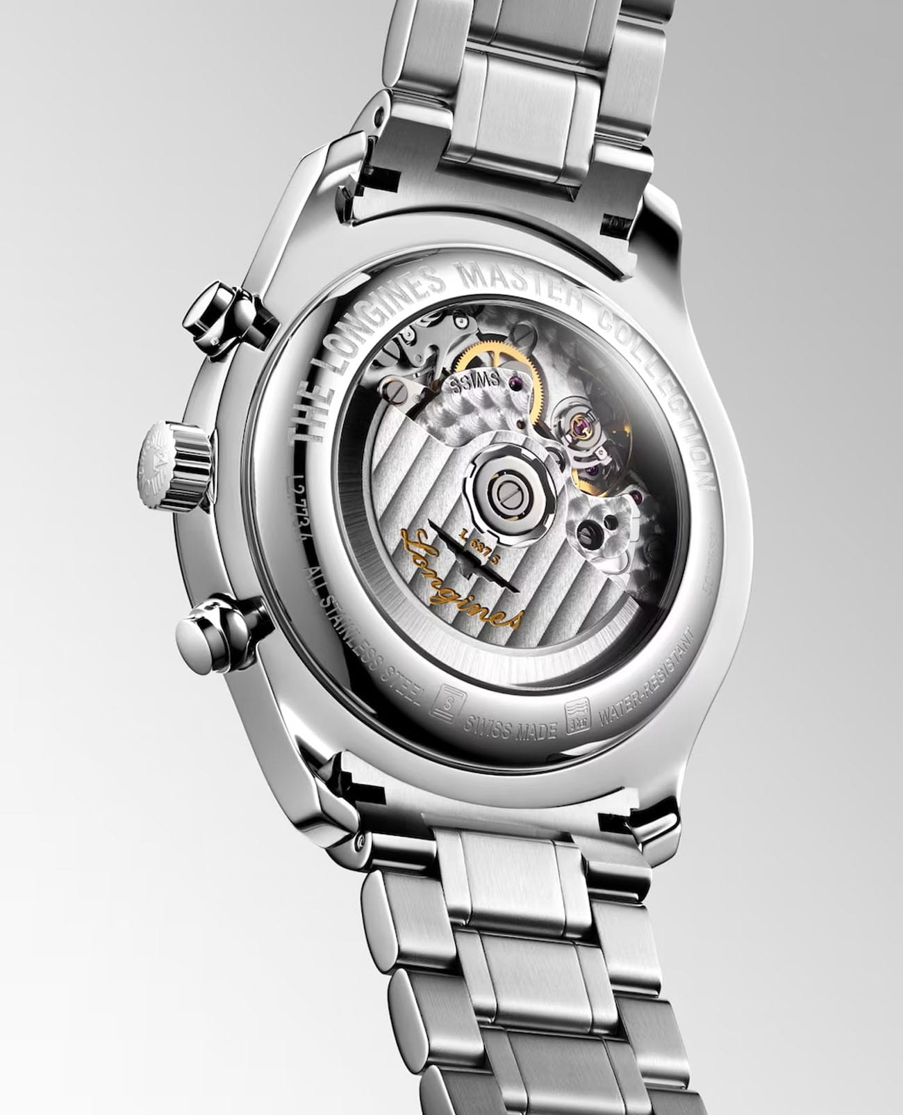 Longines Longines Master Collection L2.773.4.71.6 , наручные мужские часы фото под углом