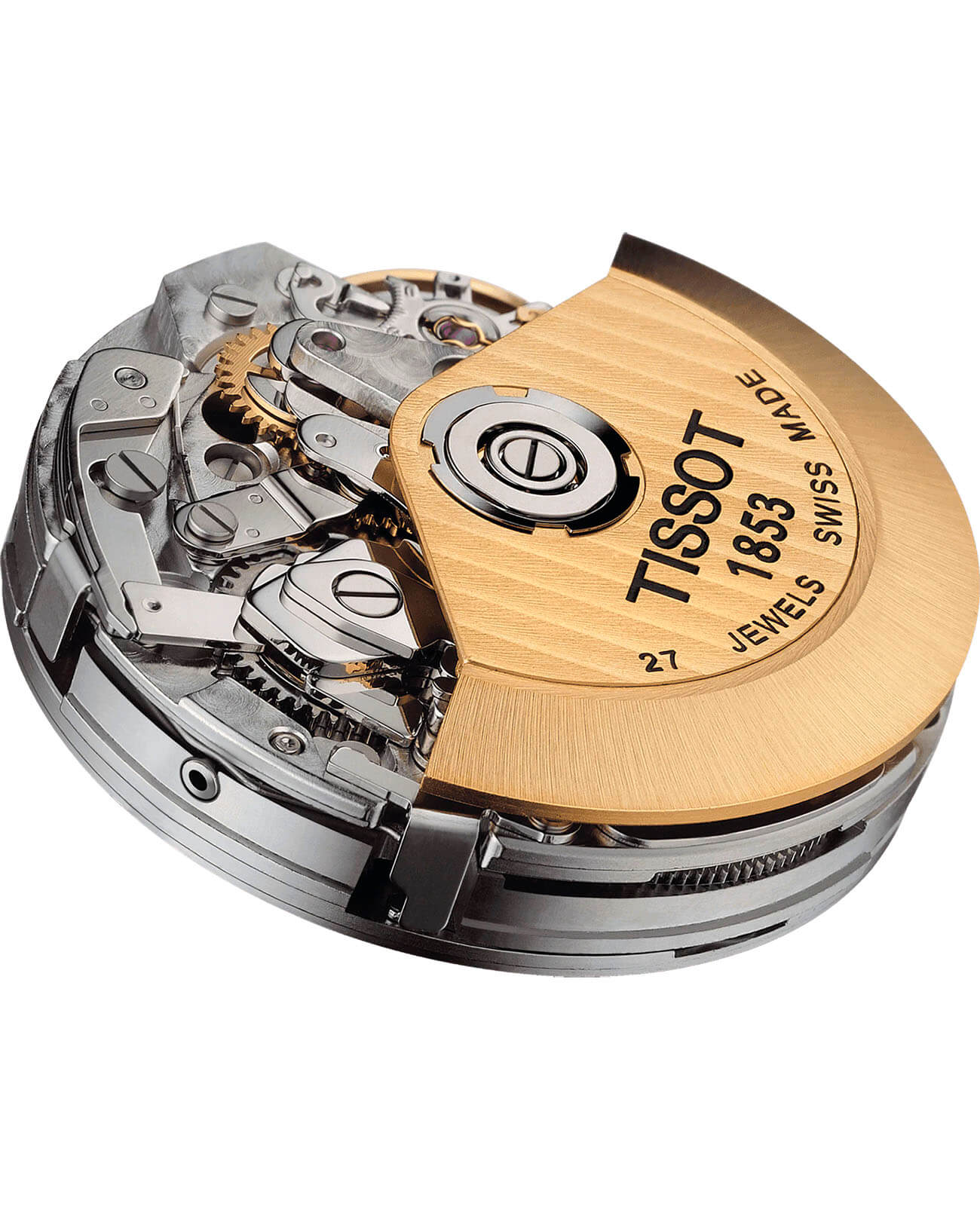 Tissot Tissot Bridgeport Automatic Valjoux T097.427.16.053.00, t-classic швейцария мужские часы на браслете кожаный боковой вид