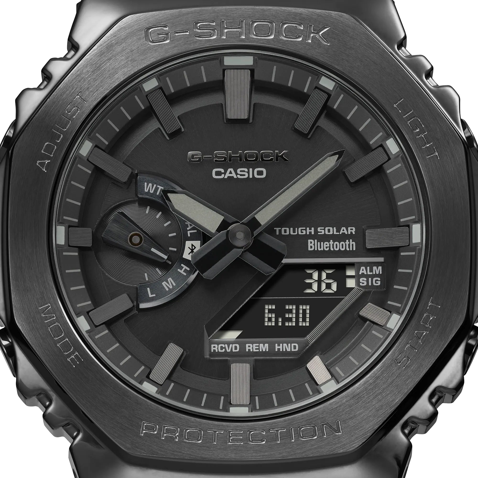 Casio Casio G-Shock GM-B2100BD-1ADR (GM-B2100BD-1A) мужские часы серый циферблат на запястье