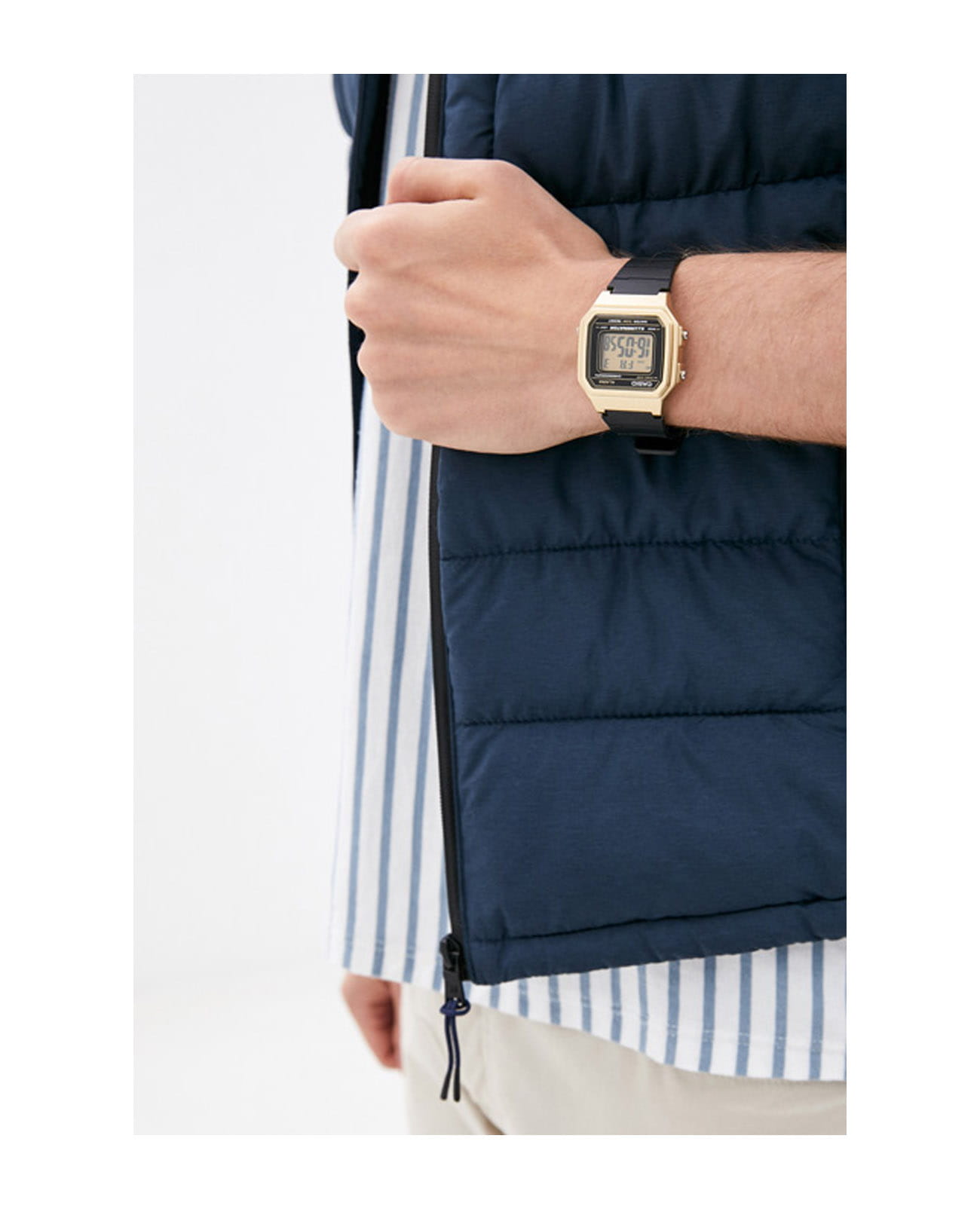 Casio Casio Collection W-217HM-9A , наручные мужские часы фото под углом
