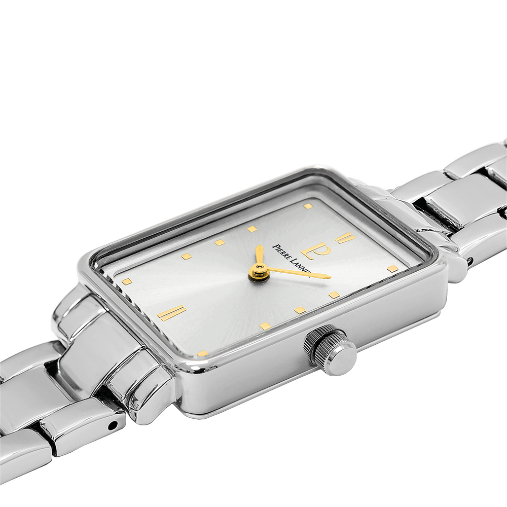 Pierre Lannier Pierre Lannier Ariane 051J621,  франция женские часы на браслете нержавеющая сталь боковой вид