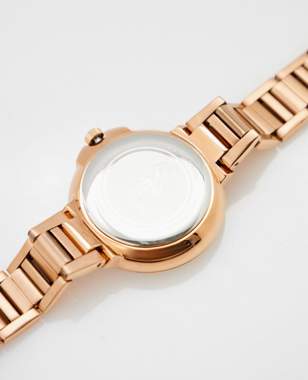 U.S. Polo Assn. U.S. Polo Assn Stile USPA2012-01 кварцевые женские часы часы крупный план серебристый циферблата