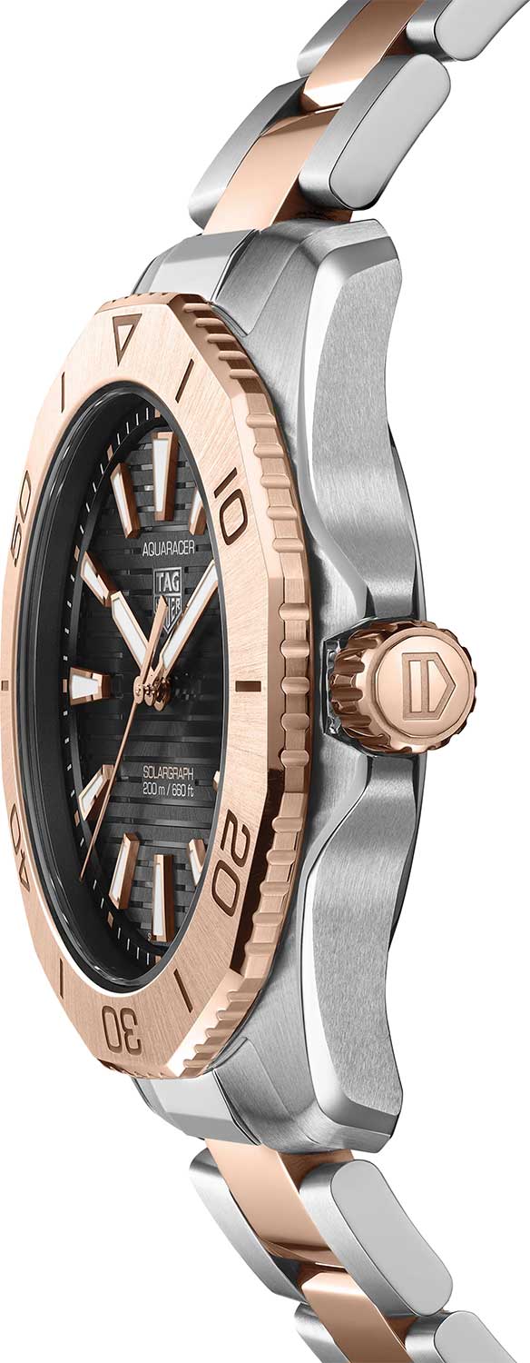 TAG Heuer TAG Heuer Aquaracer Professional 200 Solargraph WBP1121.BB0003  - задняя крышка металл сталь корпуса, швейцария часы