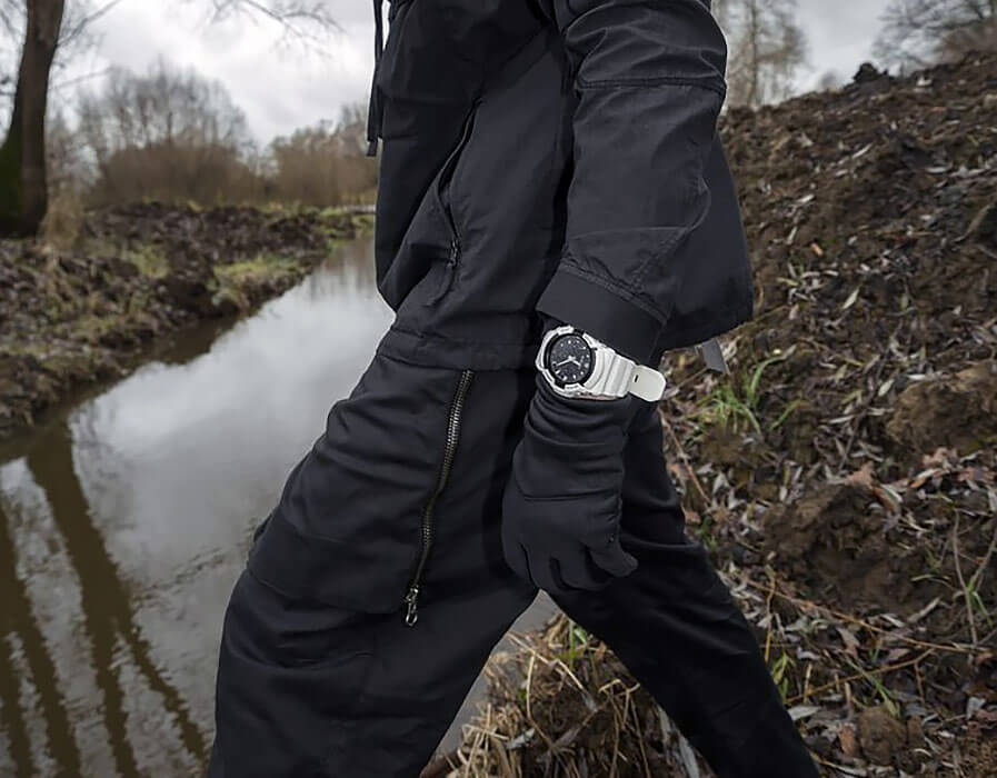 Casio Casio G-Shock GAW-100B-7A электронные часы с аксессуарами мужские часы модель GAW-100B-7A